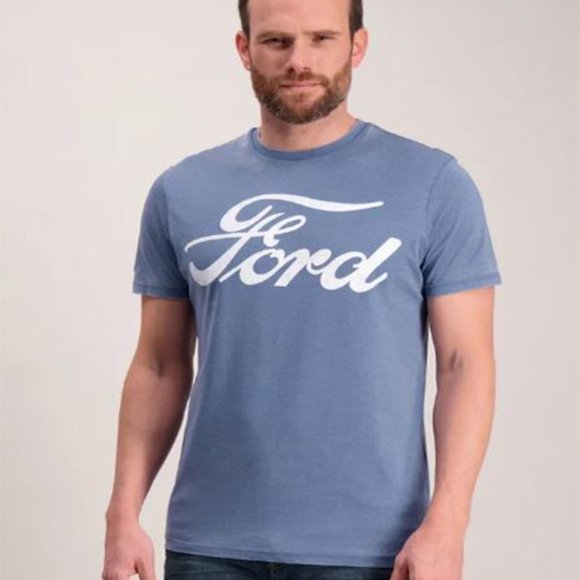 Ford Other - Ford Graphic Crewneck Tee T-Shirt Blue